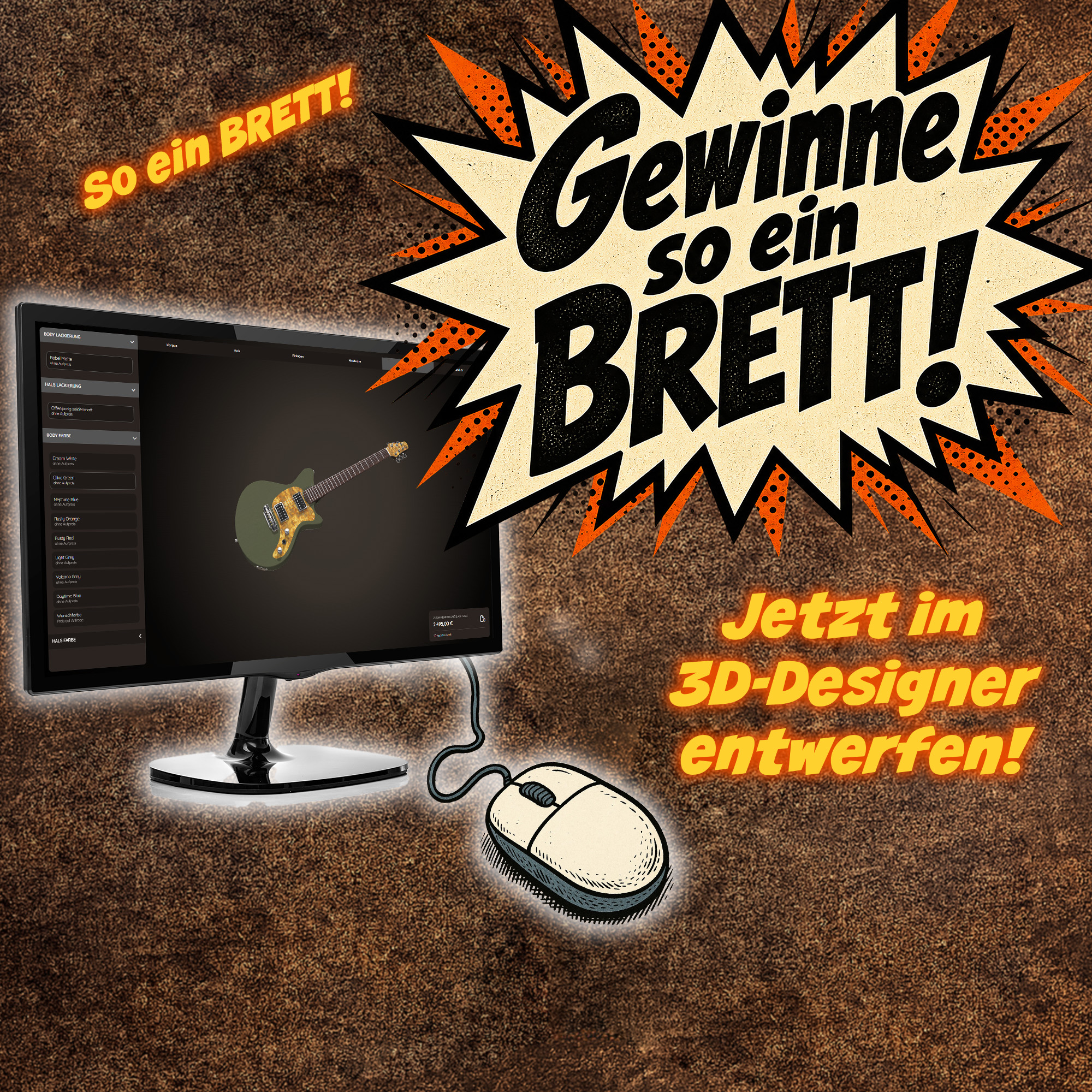 Vinci il tuo BRETT!
